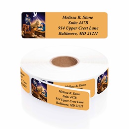 Divine Child Designer Rolled Address Labels