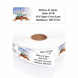 Creature Comforts Designer Rolled Address Labels