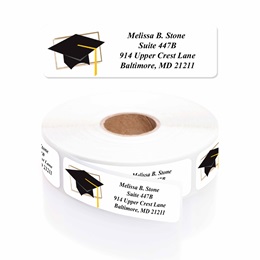 Tassel Tactics Designer Rolled Address Labels