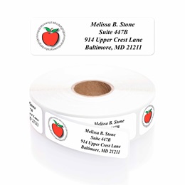 Abcs Of Learning Designer Rolled Address Labels