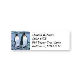 Penguins Sheeted Address Labels