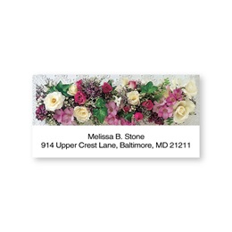 Victorian Floral Sheeted Address Labels