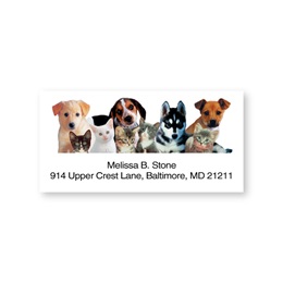 Pet Pals Sheeted Address Labels