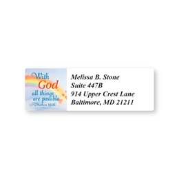 Scripture Sheeted Address Labels