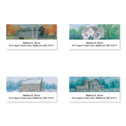 Country Seasons Sheeted Address Label Assortment