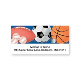 All Sports Sheeted Address Labels