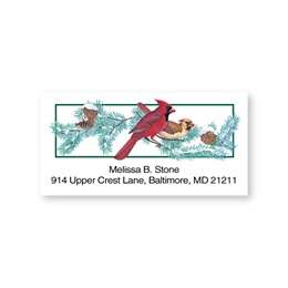Cardinals Sheeted Address Labels