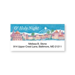 O Holy Night Sheeted Address Labels