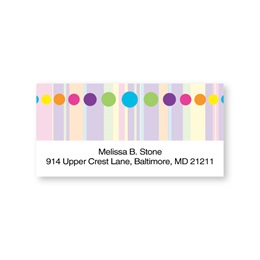 Bright and Fun Sheeted Address Labels