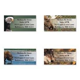 Wildlife Sheeted Address Label Assortment