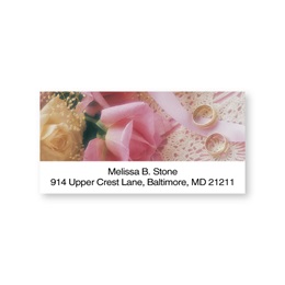 With This Ring Sheeted Address Labels