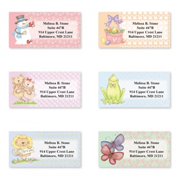 Seasonal Sheeted Address Label Assortment