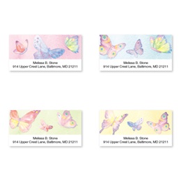 Watercolor Wings Sheeted Address Label Assortment