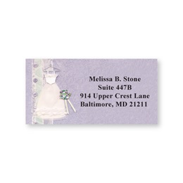 I Thee Wed Sheeted Address Labels
