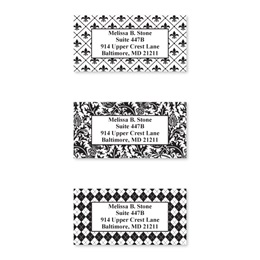 Toile Sheeted Address Label Assortment