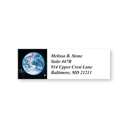 Earth Sheeted Address Labels