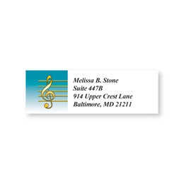 Clef Sheeted Address Labels