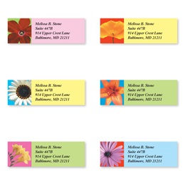 Floral Beauty Sheeted Address Label Assortment