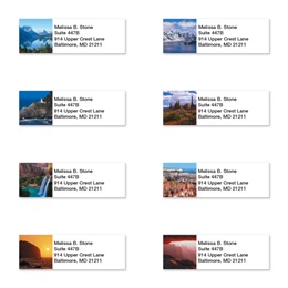 Magnificent Vistas Sheeted Address Label Assortment