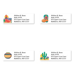 Southwestern Sheeted Address Label Assortment