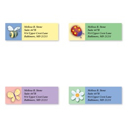 Whimsical Sheeted Address Label Assortment
