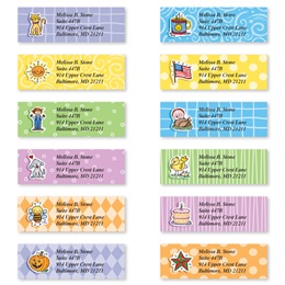 Everyday Doo Dads Sheeted Address Label Assortment
