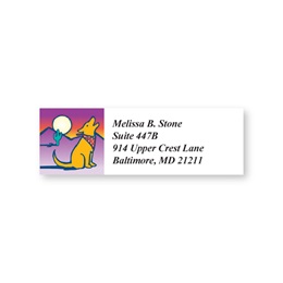 Moonlight Sheeted Address Labels
