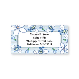 Delightful Bees Sheeted Address Labels
