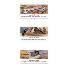 Tool Time Sheeted Address Label Assortment