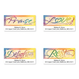 Faithful Words Sheeted Address Label Assortment