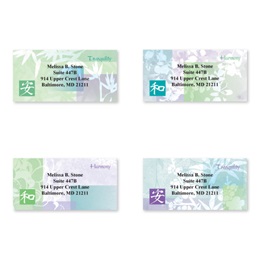 Dappled Shadows Sheeted Address Label Assortment
