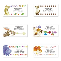Cats Meow Sheeted Address Label Assortment