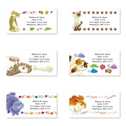 Cats Meow Sheeted Address Label Assortment