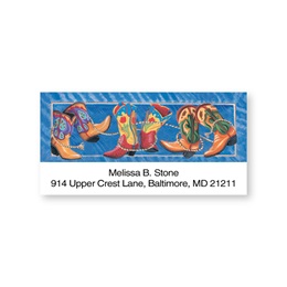 Rompin Stompin Sheeted Address Labels