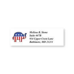 Republican Sheeted Address Labels