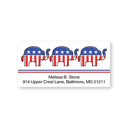 Republican Sheeted Address Labels