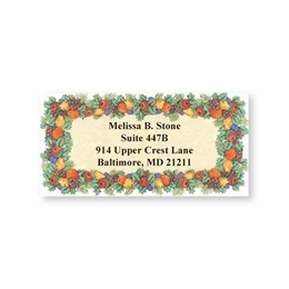 Fall Fruit Sheeted Address Labels