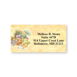Plentiful Harvest Sheeted Address Labels