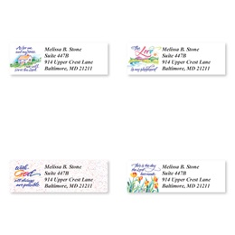 Verses Of Virtue Sheeted Address Label Assortment