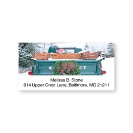 Pick Up Truck Sheeted Address Labels