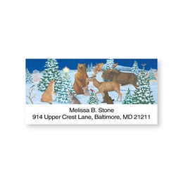 Peaceful Forest Sheeted Address Labels