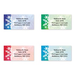 Snowflake Dreams Sheeted Address Label Assortment