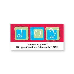 Joy Sheeted Address Labels