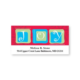 Joy Sheeted Address Labels