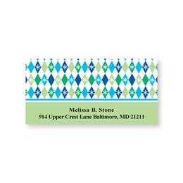 Happy Holidays Sheeted Address Labels