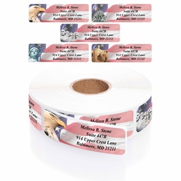 Liberty Designer Rolled Address Label Assortment