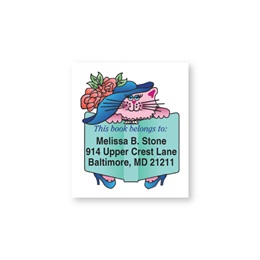 Fancy Feline Bookplates