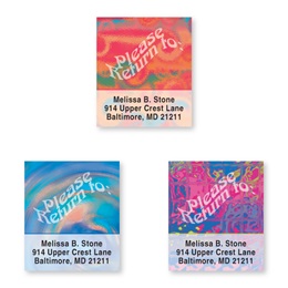 Rippled Glass Bookplate Assortment