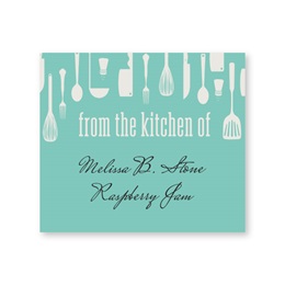 Mint Farmhouse Personalized Canning Labels