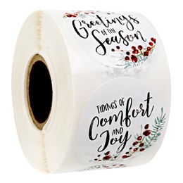 Assorted Holly Berry Holiday Stickers